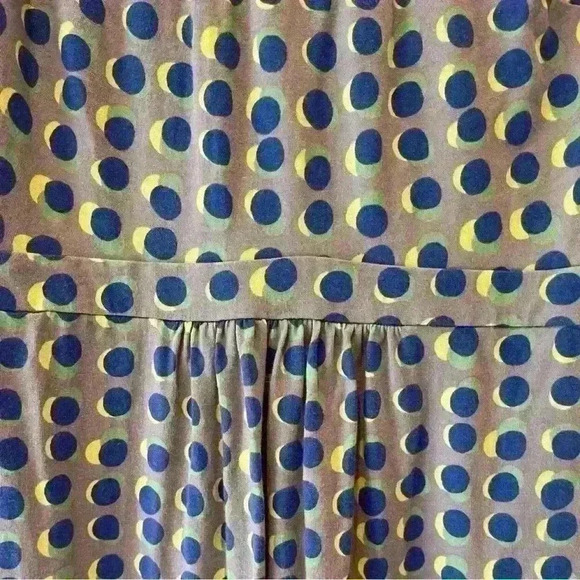 Boden Jersey Polka Dots Driftwood Sienna Dress Size 4R - Picture 6 of 11